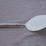 Fiskespade stor i helsølv i Märta