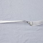 Spisegaffel i sølvmønstret Anitra