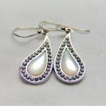 Øredobber i sølv(925) med Swarkovski krystaller