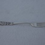 Spisegaffel i sølvmønstret Valdres