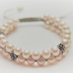 Armbånd med Swarovski perler og krystaller