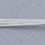 Spisekniv med langt skaft og tagger