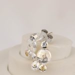 Dobber i sølv 925 s med sten