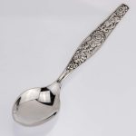 Barnegaffel i mønsteret Lykkeliten