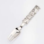 Gutt pike og sau barne gaffel