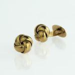 Knute mansjetter i gult gull 14 k