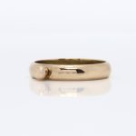 Ring i gult gull 14 k - Bilde 2