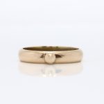 Ring i gult gull 14 k