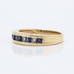 Ring i gult gull 18 k - Bilde 2