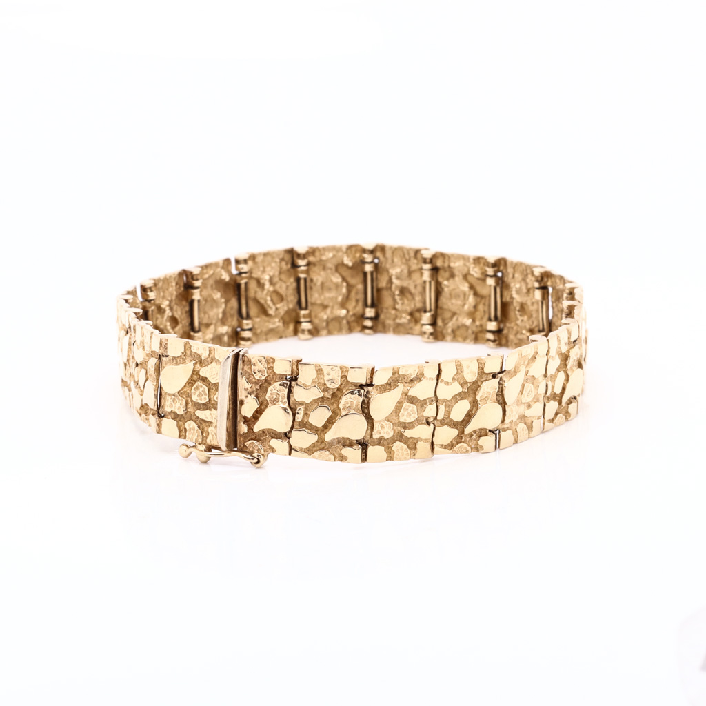Untitled-767 Armbånd i gult gull 14 k - Bilde 1
