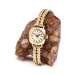 Vintage Rutina dame ur i solid 14 k gull - Bilde 2