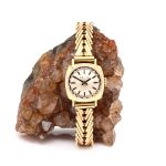 Vintage Rutina dame ur i solid 14 k gull