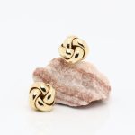 Knute dobber i gult gull 14 k