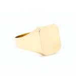 Ring i gult gull 14 k til herre - Bilde 2
