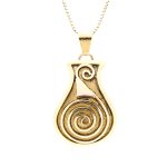 Anheng i gult gull 18 k