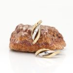 Dobber i gult og hvitt gull 14 k