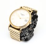 Flott Tissot1853 herre klokke i gult gull 14 k