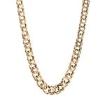 Bismarkkjede i gult gull 14 k