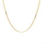 Halskjede i gult gull 14 k