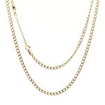 Halskjede i gult gull14 k