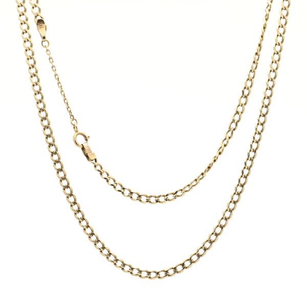 Halskjede i gult gull14 k