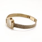 Vintage Roamer dameur med mønstret mesh lenke 14k - Bilde 2