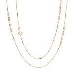 Halskjede i gult gull 14 k