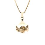 Anheng i gult gull 14 k