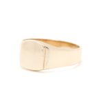 Ring i gult gull 14 k til herre