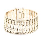 Flott armbånd i gult gull 18 k