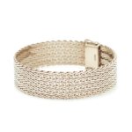 Flott armbånd i gult gull 14 k