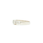 Ring i gult gull 14 k(585) med stener - Bilde 2