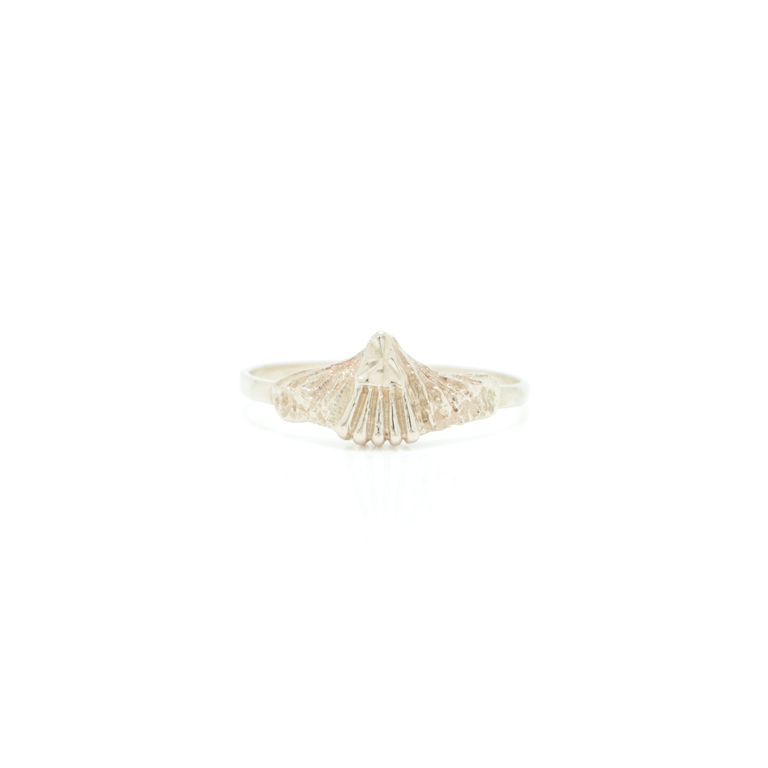 10.08.2026-037 Ring i gult gull 14 k - Bilde 1