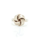 Knute ring i gult gull 14 k(585) - Bilde 2