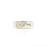 Ring til herre i gult gull 14 k