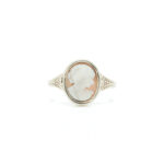 Camering  gult gull 14 k(585)