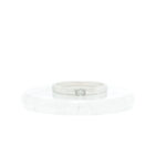 Ring i hvitt gull med 1 diamant