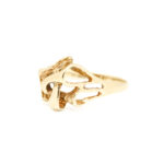 Ring i gult gull 14 k - Bilde 2