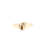 Ring i gult gull 14 k
