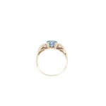 Ring i gult gull 14k med ametyst - Bilde 3