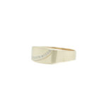 Ring i gult gull 14 k til herre - Bilde 2