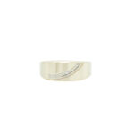 Ring i gult gull 14 k til herre