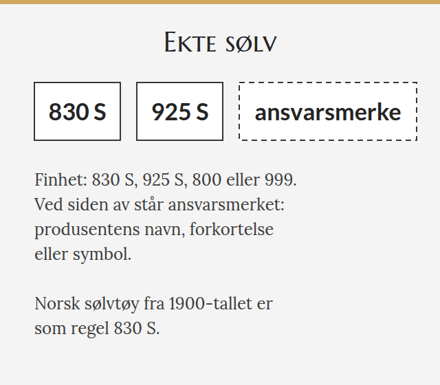 ekte_solv Ekte sølv
