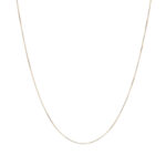 Anhengskjede 53cm i gult gull 18k
